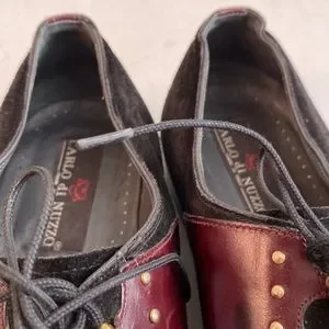 Carlo di Nuzzo | Shoes | Carlo Do Nuzzo Black Burgundy  display picture 1